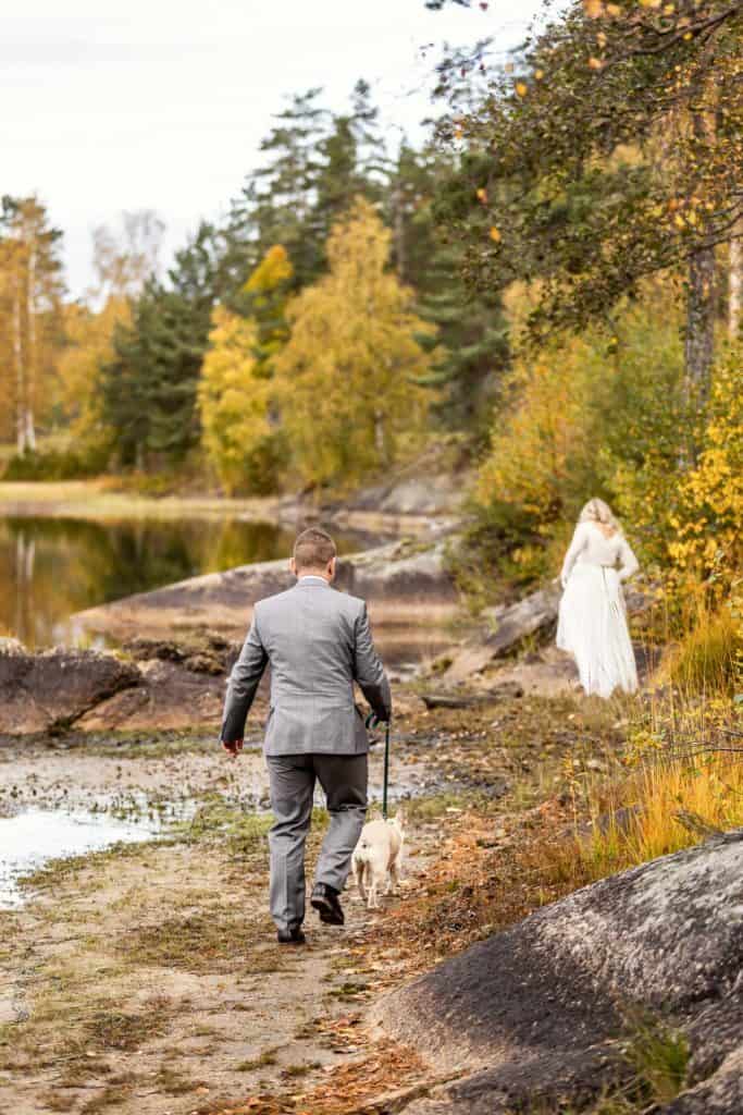 bryllupsfotografering høstbryllup vegårshei 51