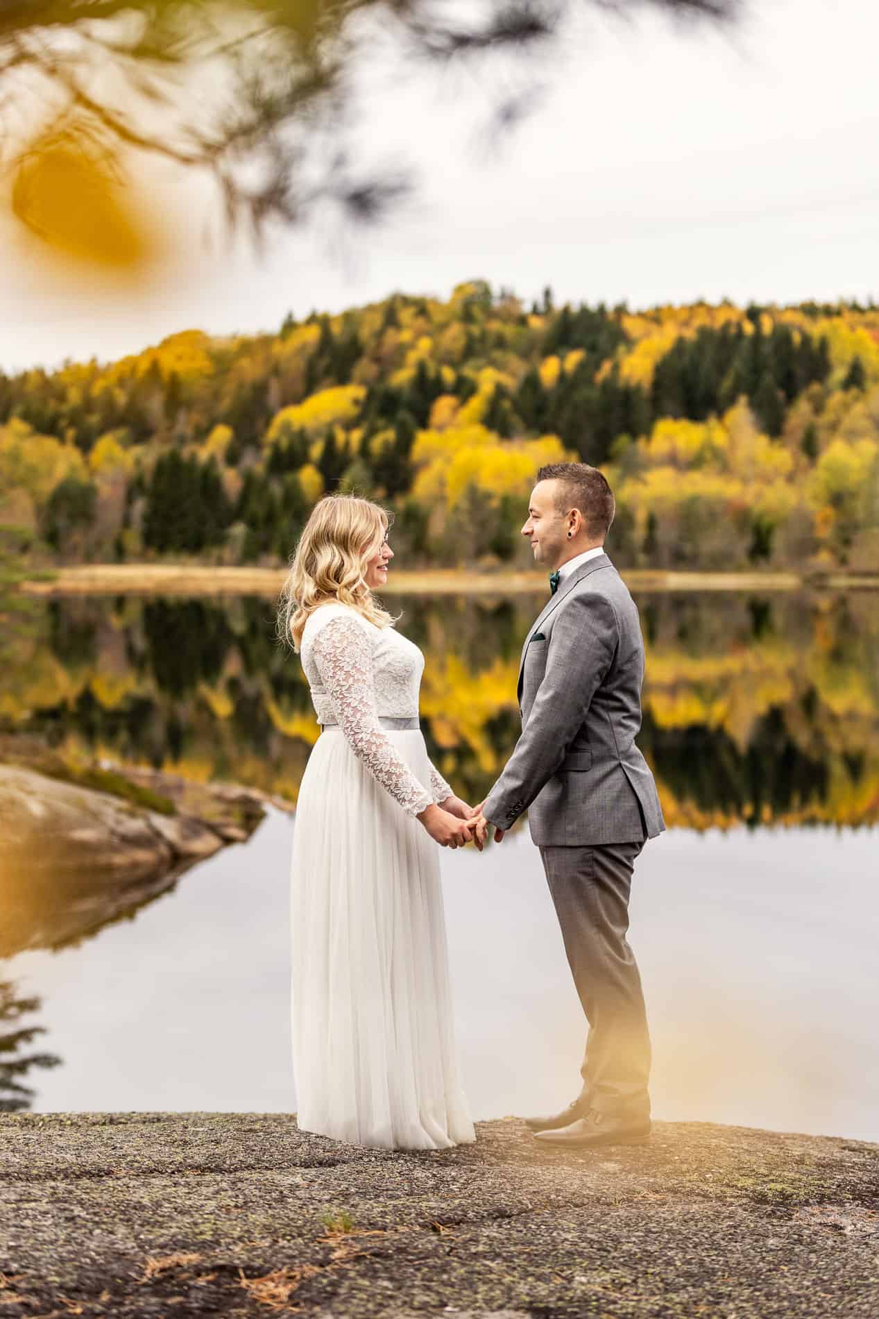 bryllupsfotografering høstbryllup vegårshei 62