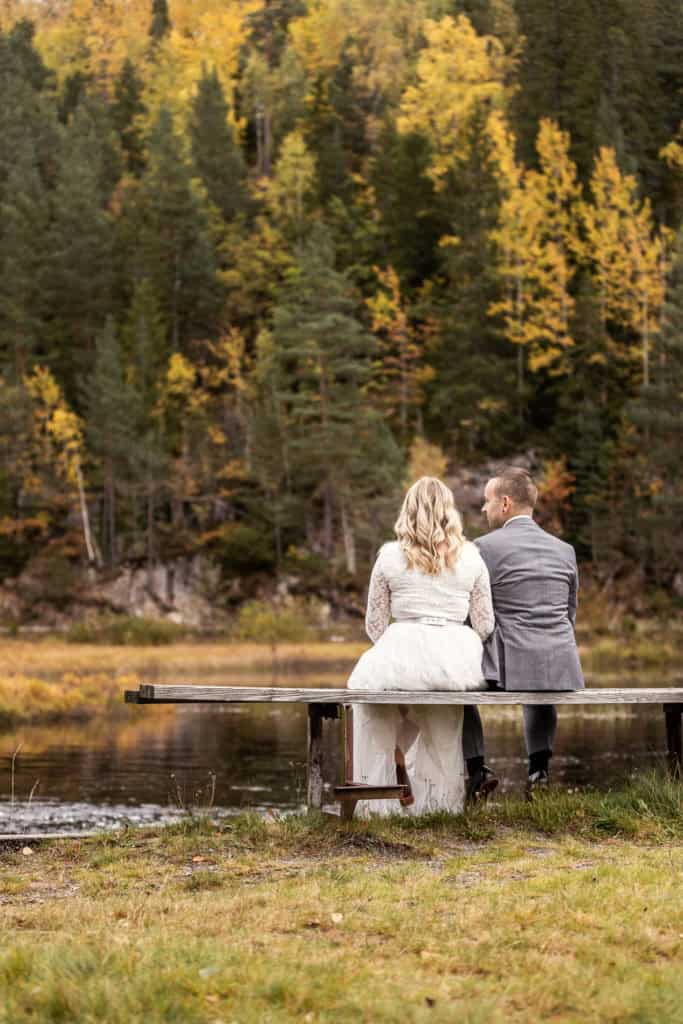 bryllupsfotografering høstbryllup vegårshei 66