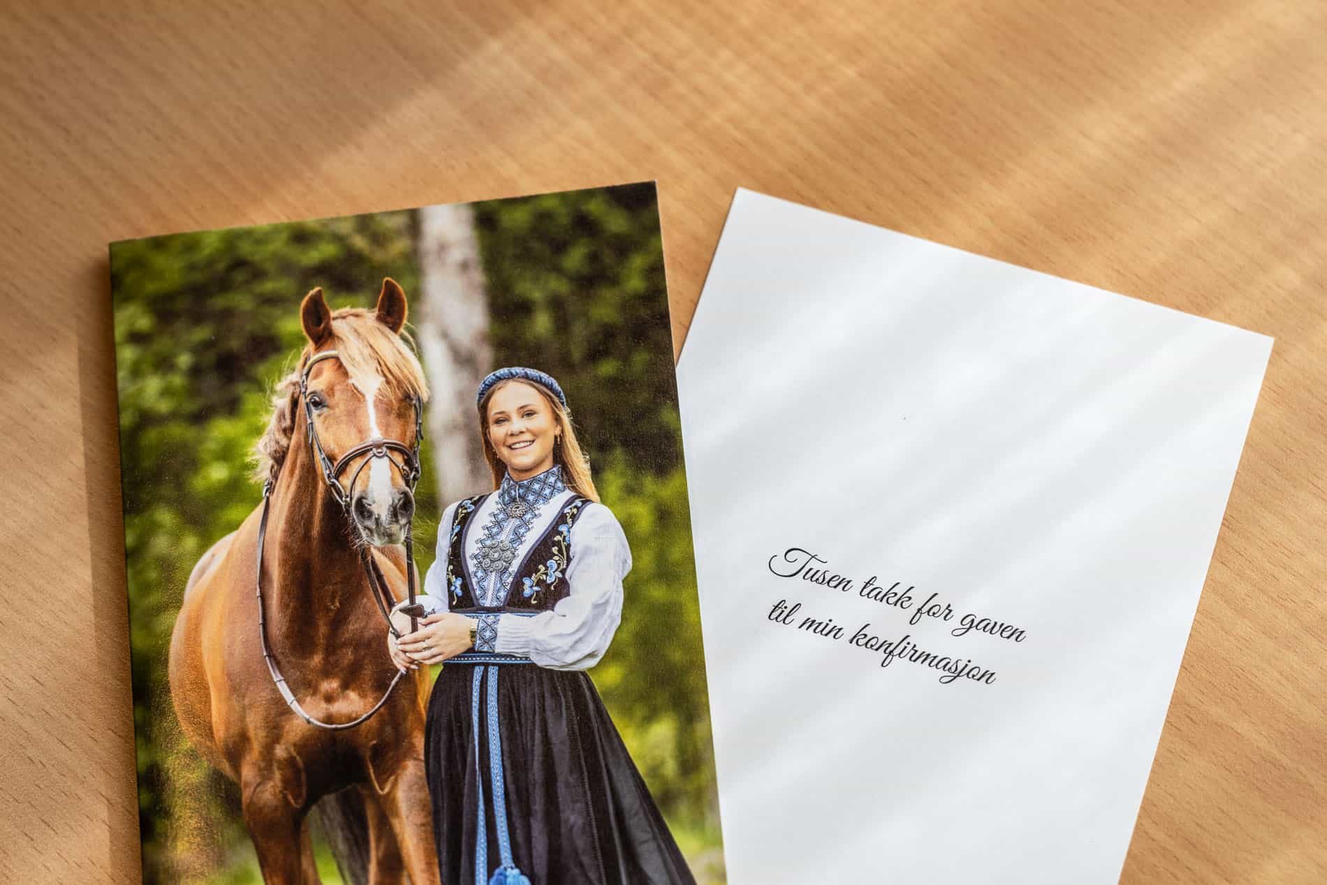konfirmant fotografering takkekort ama10051